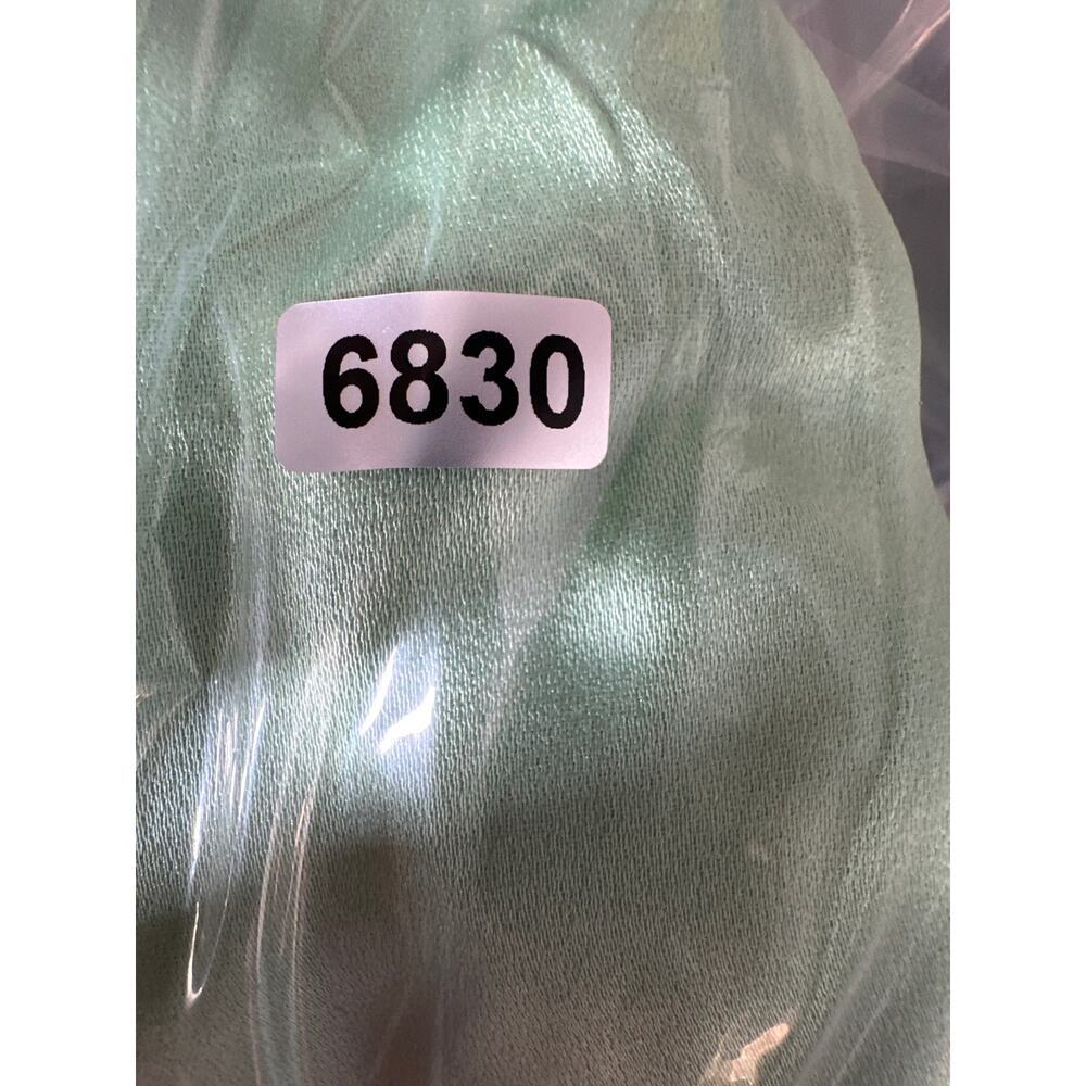 Boss Tetosta Trousers Relaxed Tailored Fit Pleated Wide Leg Pants Satin Green 10 - Picture 11 of 11